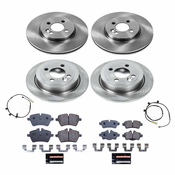 PowerStop Track Day High-Performance Brake Pad and Rotor Kit