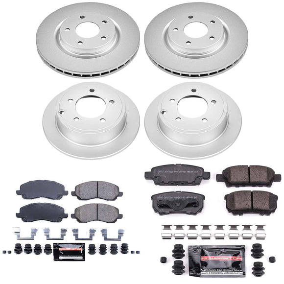Z23 Daily Driver Premium Carbon-Fiber Ceramic Brake Pad and Fully Coated Rotor K
