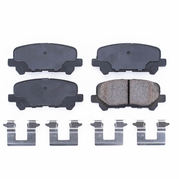 PowerStop Z17 Evolution Ceramic Brake Pads With Hardware