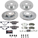 Z26 Street Performance Ceramic Brake Pad and Drilled & Slotted Rotor Kit