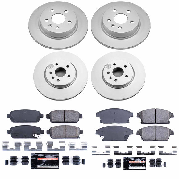 Z23 Daily Driver Premium Carbon-Fiber Ceramic Brake Pad and Fully Coated Rotor K
