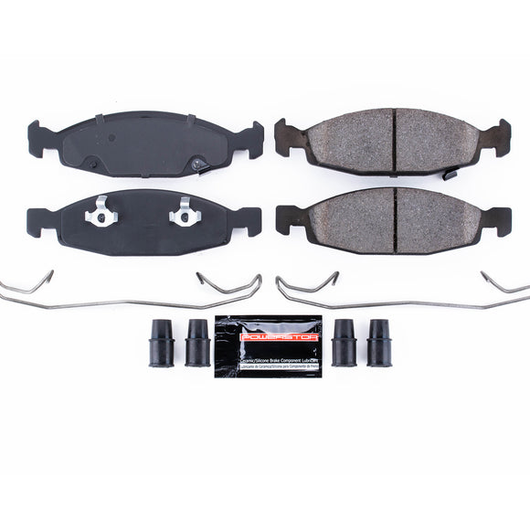 PowerStop Z23 Evolution Sport Carbon-Fiber Brake Pads With Hardware