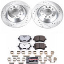 PowerStop Z26 Street Performance Ceramic Brake Pad and Drilled & Slotted Rotor K