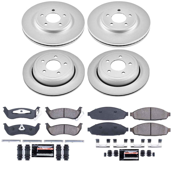 Z23 Daily Driver Premium Carbon-Fiber Ceramic Brake Pad and Fully Coated Rotor K