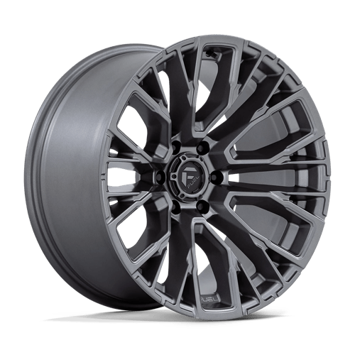 17x9 Fuel Off-Road D848 Rebar Gray 6x114.3 ET1 CB66.06 Wheel Rim