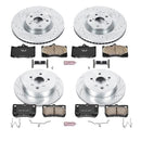 PowerStop Z23 Daily Driver Carbon-Fiber Ceramic Brake Pad and Drilled & Slotted