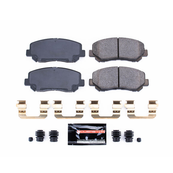PowerStop Z23 Evolution Sport Carbon-Fiber Brake Pads With Hardware