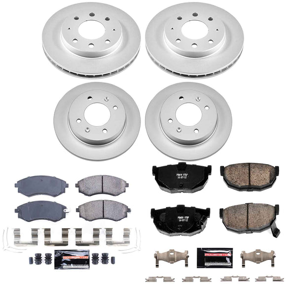 Z23 Daily Driver Premium Carbon-Fiber Ceramic Brake Pad and Fully Coated Rotor K