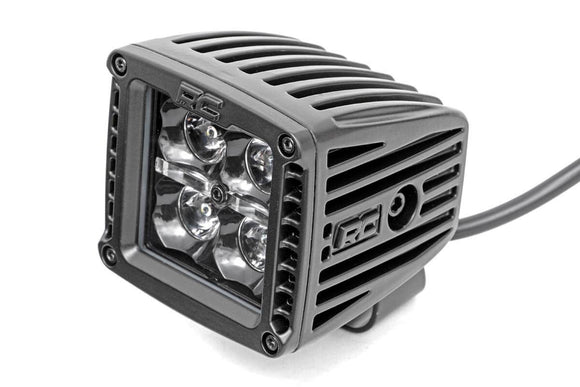 Rough Country Black Series LED Light Pair 2"Amber DRL