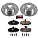 PowerStop Z23 Daily Driver Carbon-Fiber Ceramic Brake Pad and Drilled & Slotted