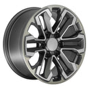 18" Replica CV69 fits Chevrolet Silverado 18 in. x 8.5 in. Gunmetal