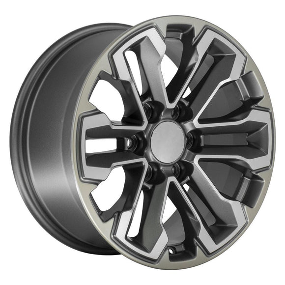 18" Replica CV69 fits Chevrolet Silverado 18 in. x 8.5 in. Gunmetal