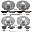 PowerStop Z23 Daily Driver Carbon-Fiber Ceramic Brake Pad and Drilled & Slotted