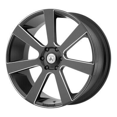 22X9 Asanti Black Apollo Satin Black Milled Wheel/Rim 5x120 ET35