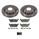 PowerStop OE Stock Replacement Low-Dust Ceramic Brake Pad and Rotor Kit