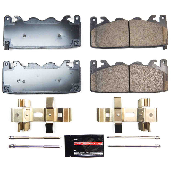 PowerStop Z23 Evolution Sport Carbon-Fiber Brake Pads With Hardware
