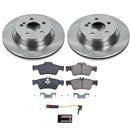 PowerStop OE Stock Replacement Low-Dust Ceramic Brake Pad and Rotor Kit