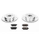 PowerStop Z23 Daily Driver Carbon-Fiber Ceramic Brake Pad and Drilled & Slotted