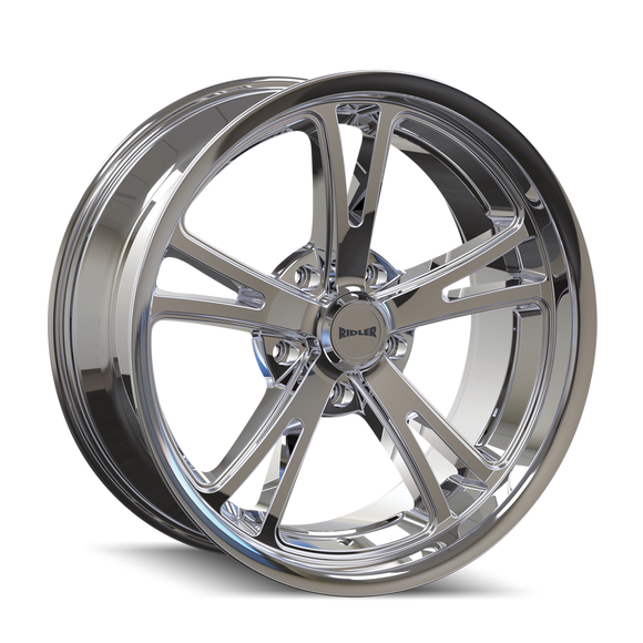 RIDLER TYPE 606 CHROME 18X8 5-120.65 0MM 83.82MM