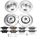 PowerStop Z23 Daily Driver Carbon-Fiber Ceramic Brake Pad and Drilled & Slotted