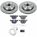 PowerStop OE Stock Replacement Low-Dust Ceramic Brake Pad and Rotor Kit