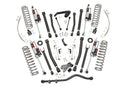 Rough Country 6 Inch Lift Kit w/ M1R Shocks for Jeep Wrangler Unlimited 2WD 4WD 07-18