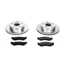 PowerStop Z23 Daily Driver Carbon-Fiber Ceramic Brake Pad and Drilled & Slotted