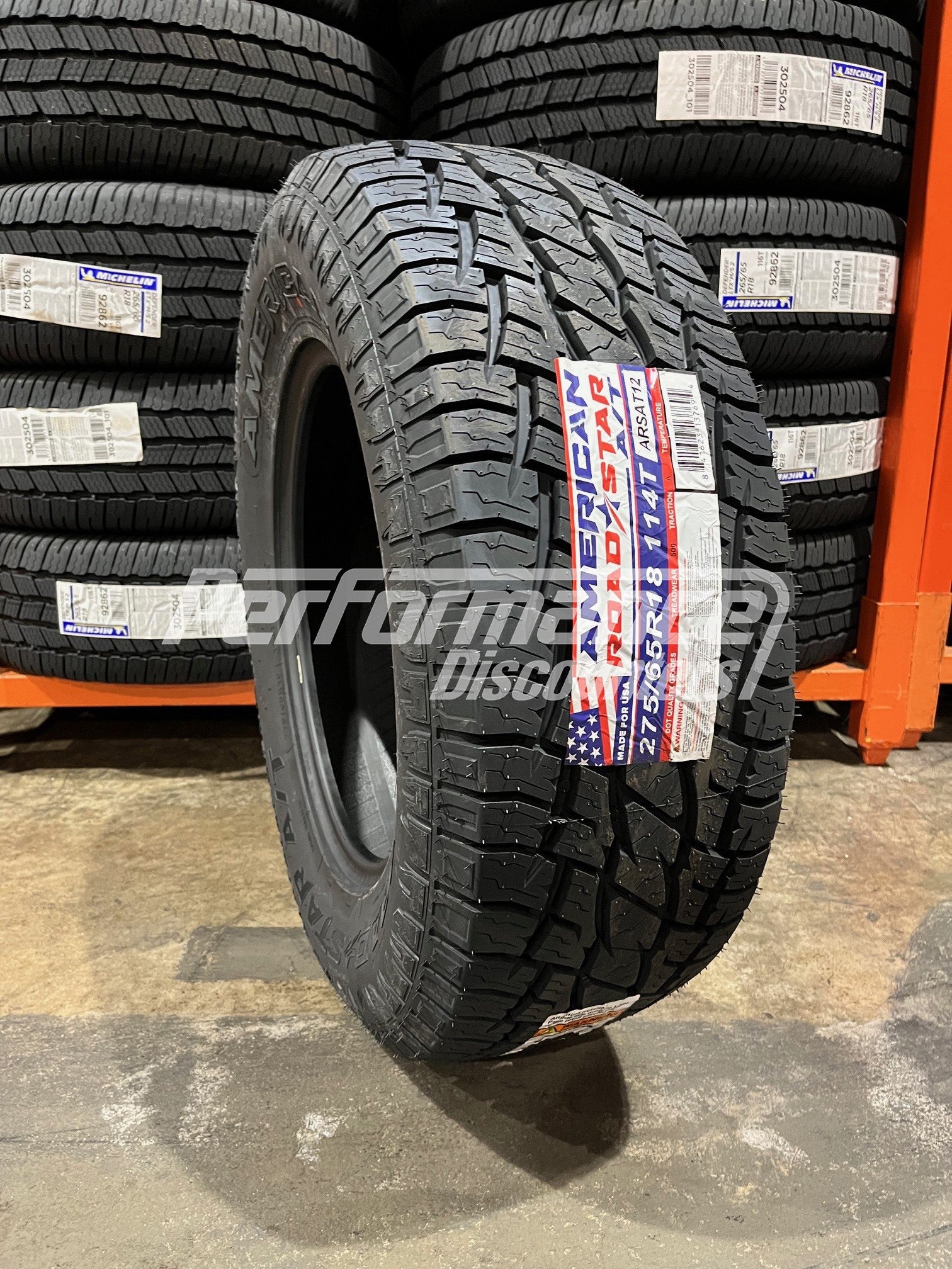 American Roadstar A/T Tire(s) 275/65R18 114T SL BSW 275 65 18 2756518