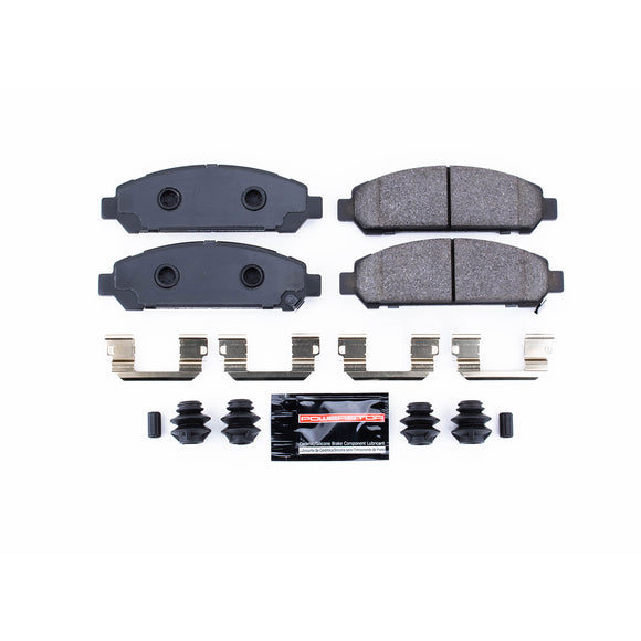 PowerStop Z23 Evolution Sport Carbon-Fiber Brake Pads With Hardware