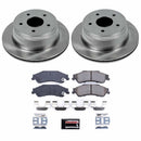PowerStop OE Stock Replacement Low-Dust Ceramic Brake Pad and Rotor Kit