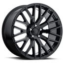 19x9 Replica Mustang Performance Gloss Black  5x114.3 ET45 wheel/rim