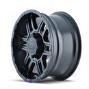 16x8 ION Alloy 179 Matte Black Wheel/Rim 5x114.3 5-114.3 16-8 ET10