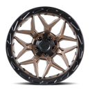 20x9 Lock Off-Road Matrix Bronze Black 5x127 5x139.7 5x5 5x5.5 ET0 Wheel