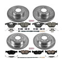 PowerStop Z23 Daily Driver Carbon-Fiber Ceramic Brake Pad and Drilled & Slotted
