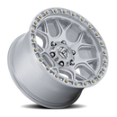17x9 Fuel Off-Road Puma Gloss Silver Wheel 6x139.7 ET-12 CB106.1