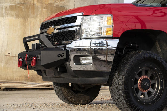 Rough Country EXO Winch Mount Kit For Chevy Silverado 2500 HD 3500 HD 11-19