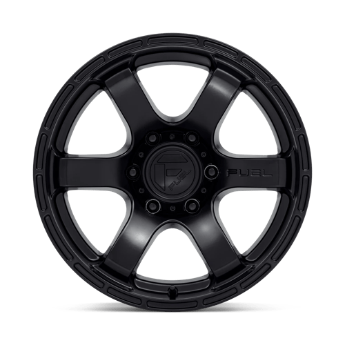 18X9 Fuel D766 RUSH Satin Black 6X114.3 ET1 wheel/rim