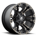 17x9 Fuel Off-Road D569 VAPOR Black Wheel 6x135 6x139.7 ET1 CB106.1