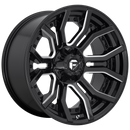 20x9 Fuel Off-Road D711 Rage Gloss Black Milled 5x127 ET1 CB87.1 Wheel Rim