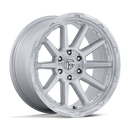 18x9 Fuel Off-Road FC887 Circuit Gloss Silver Machined Face 6x139.7 ET20 Wheel