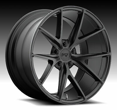 19x9.5 Niche Misano Matte Black Wheel/Rim 5x112 5-112 19-9.5