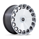 20X9 Asanti Black ABL-45 Aristocrat Gray 5X112 5X120 ET27 Wheel Rim