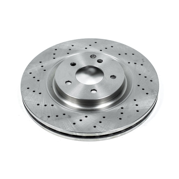 Front PowerStop AutoSpecialty Rotor For Mercedes-Benz C320