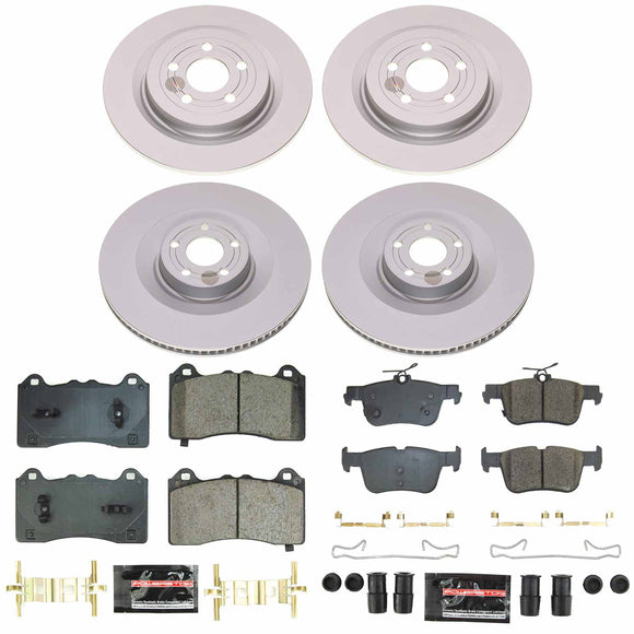 Z23 Daily Driver Premium Carbon-Fiber Ceramic Brake Pad and Fully Coated Rotor K