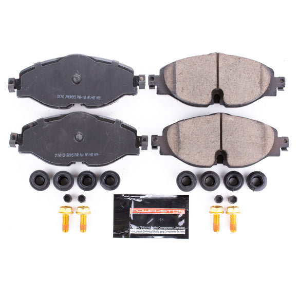 PowerStop Z23 Evolution Sport Carbon-Fiber Brake Pads With Hardware