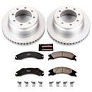 PowerStop Genuine Geomet Coated Rotor and Low-Dust Ceramic Brake Pad Kit