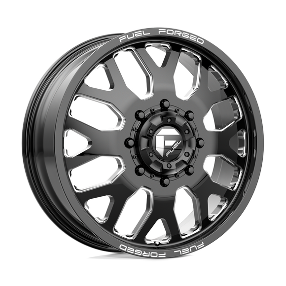 22x12 Fuel Off-Road DE19 FF19D Gloss Black Milled 10x170 ET-50 CB125.1 Wheel Rim