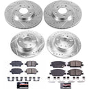 PowerStop Z23 Daily Driver Carbon-Fiber Ceramic Brake Pad and Drilled & Slotted