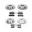 PowerStop Z23 Daily Driver Carbon-Fiber Ceramic Brake Pad and Drilled & Slotted
