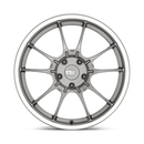 17X8 Motegi MR152 SS5 Gunmetal With Machined Lip 4X108 ET45 wheel/rim